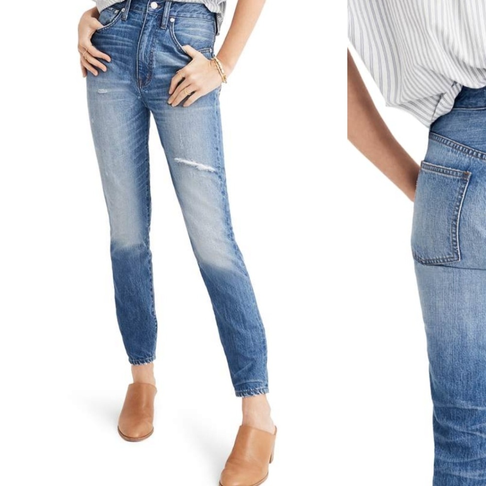 Madewell Denim Rigid High-rise Skinny Jeans